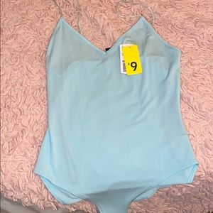 Blue Body suit